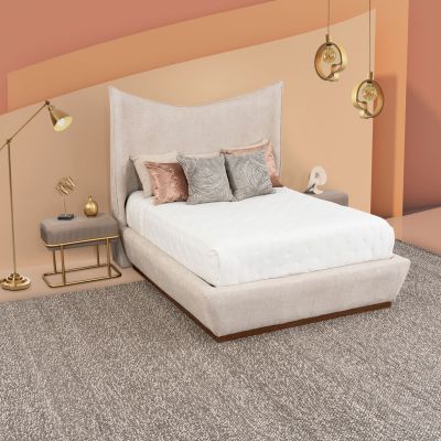 Cama Matrimonial Helenna Beige