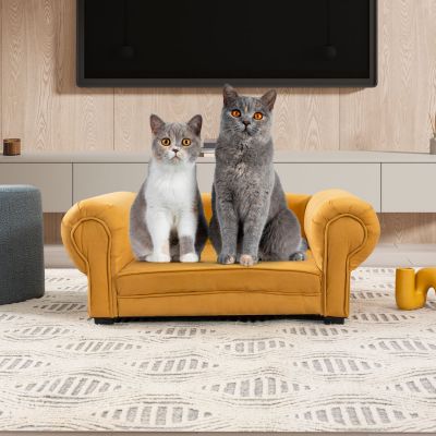 Cama Pet Lizza Mostaza