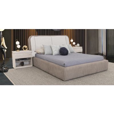 Cama Queen Size Enzo Beige