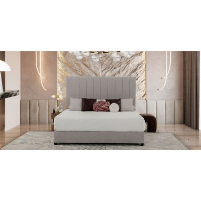 Cama King Size Constanza Gris