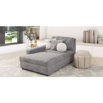 Sillón Largo Elite Gris Claro
