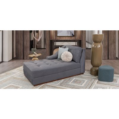 Sillón Largo Brazo Izquierdo Tifany Plus Gris Smoke