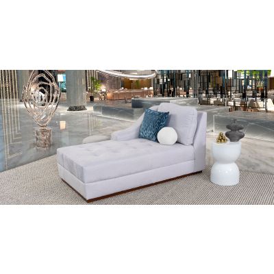 Sillón Largo Brazo Izquierdo Tifany Plus Blanco