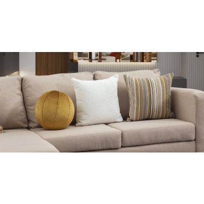 Cojín Decorativo Glass Beige