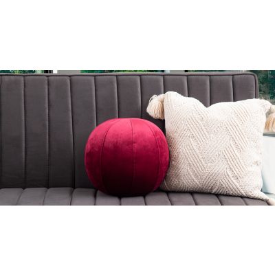 Cojín Decorativo Esfera Elche Rojo