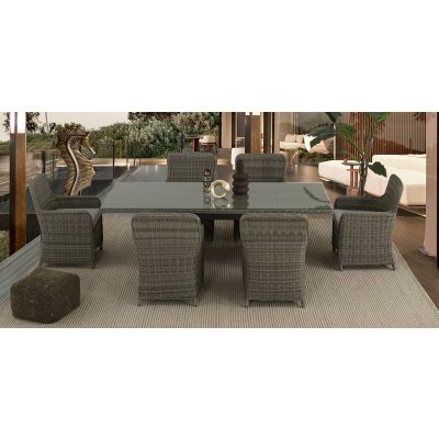 Comedor Sicily Gris 7 Piezas