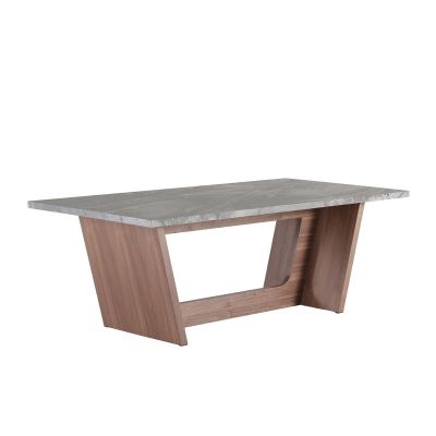 Mesa Comedor Rectangular Paramo Gris