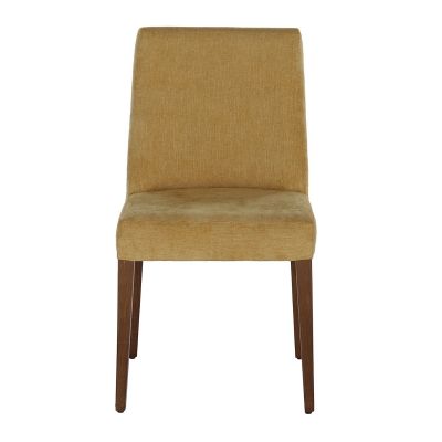 Silla Marit Nogal Mustard