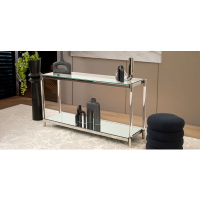 Consola Rectangular Exton Plata