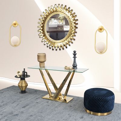 Consola Rectangular Royal Gold LV
