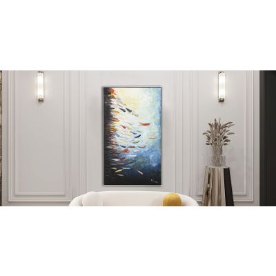 Cuadro Decorativo Cardumen Multicolor