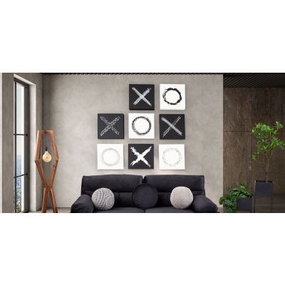 Cuadro Decorativo Gato Blanco