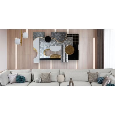 Cuadro Geométrico Multicolor