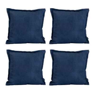 Set de 4 Cojines Decorativos Bless Kappa Azul