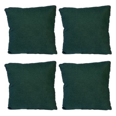 Set de 4 Cojines Decorativos Impe Zita Verde