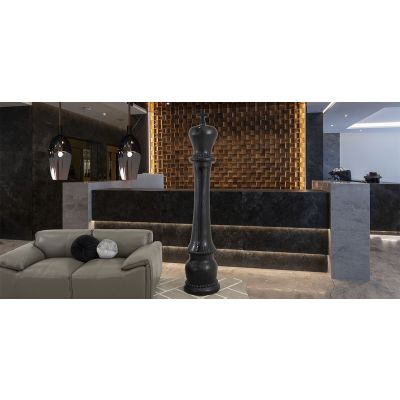 Escultura Rey Ajedrez Negro