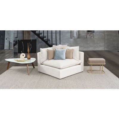 Sillón Esquinero Macca Blanco