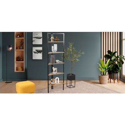 Librero Esquinero Yect Café