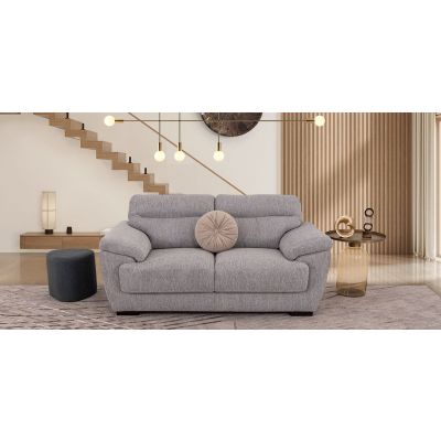 Sofá 2 Plazas Baldi Promo Gris (Boal)