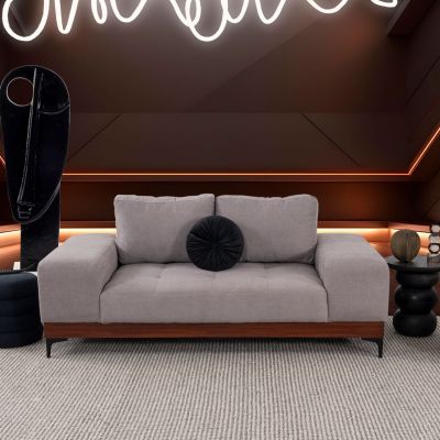 Sofá 2 Plazas Maya Gris  