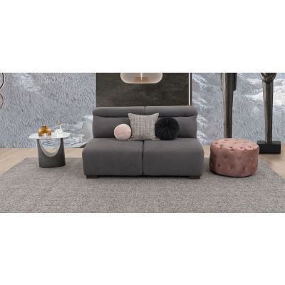 Sofá 2 Plazas Sin Brazos Cloe CL Gris