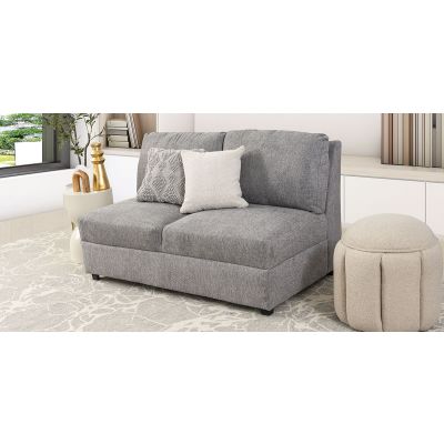Sofá 2 Plazas Elite Gris Claro