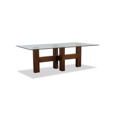 Mesa Comedor Cristal 220 x 110 Cm Rectangular Praga