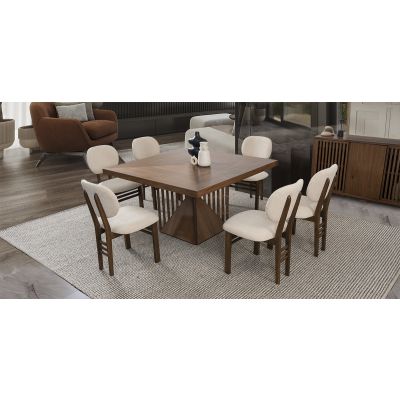 Comedor Malta Blanco 7 Piezas