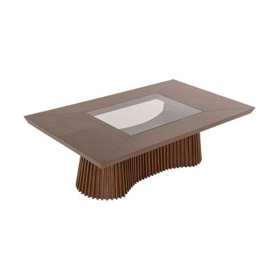 Mesa De Comedor 240 X 140 Cm Lafsjo Café