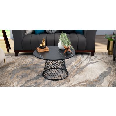 Mesa De Centro Noruega Negro