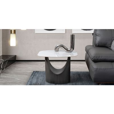 Mesa Lateral Rectangular Summer Gris