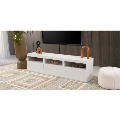 Mesa TV 180 Cm Toronto Life Blanco