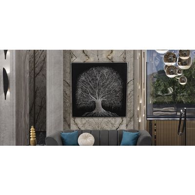 Cuadro Decorativo Pearl Negro