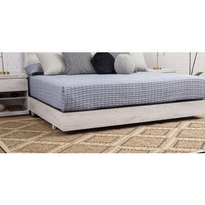 Base De Cama King Size Haití Blanco