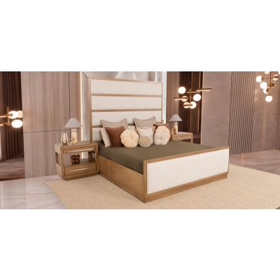 Cama King Size Durango Café