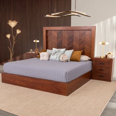 Base de Cama King Size Singapur PL Café
