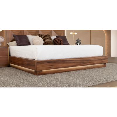 Base De Cama King Size Elyn Café