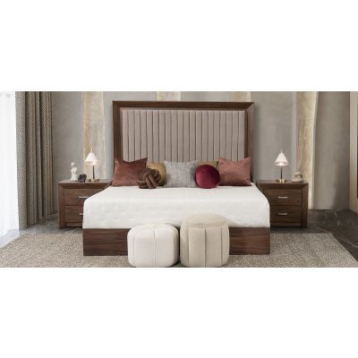 Recámara King Size Balandra CL Café 3 Piezas