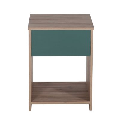 Buró 1 Cajón 45 cm Sabi Olmo Jade