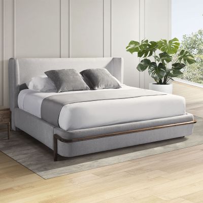 Cama King Size Piah Gris