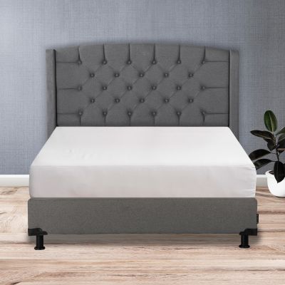 Cama Queen Size Sitka Gris 