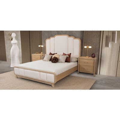 Cama King Size Elora CL Beige