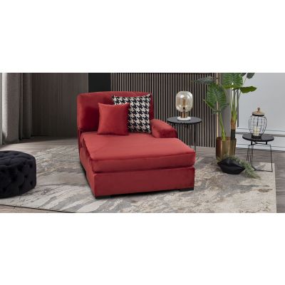 Chaise Long Creta Love Red