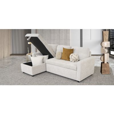 Sala Modular Con Baúl Y Cama Alta Rosh Gris