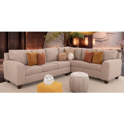 Sala En L Brianna Beige