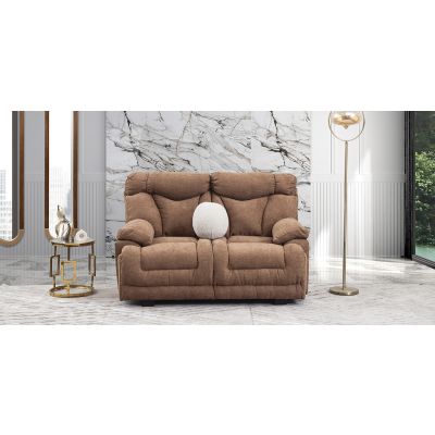 Sofá 2 Plazas Kralice Leonore Chocolate