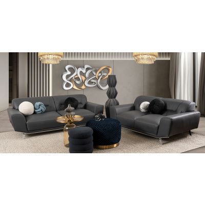Sala Piel Ameno CL Gris (Boal)