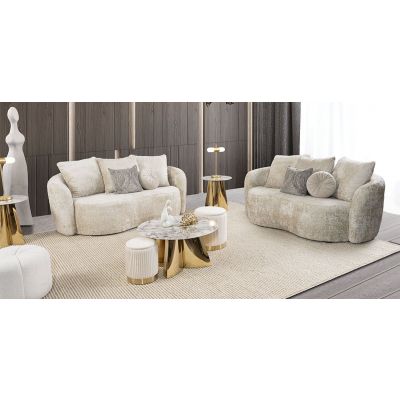 Sala Cornelia CL Beige 2 Piezas