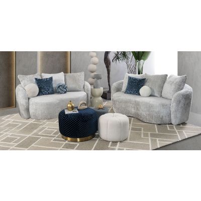 Sala Cornelia CL Gris 2 Piezas