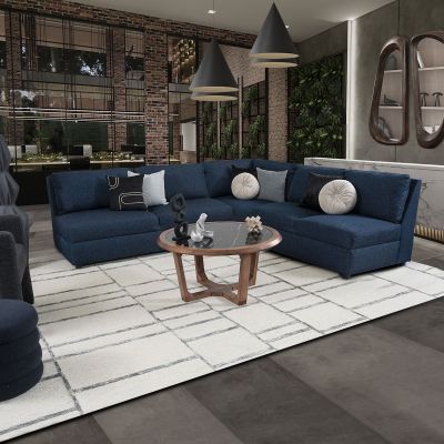 Sala Gea Sirius Azul Navi 3 Piezas